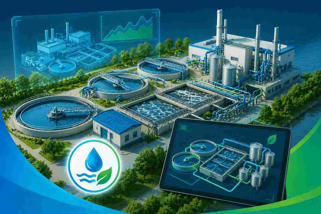 Simulasi IPAL Industri: Strategi Mengoptimalkan Efisiensi Penurunan Polutan